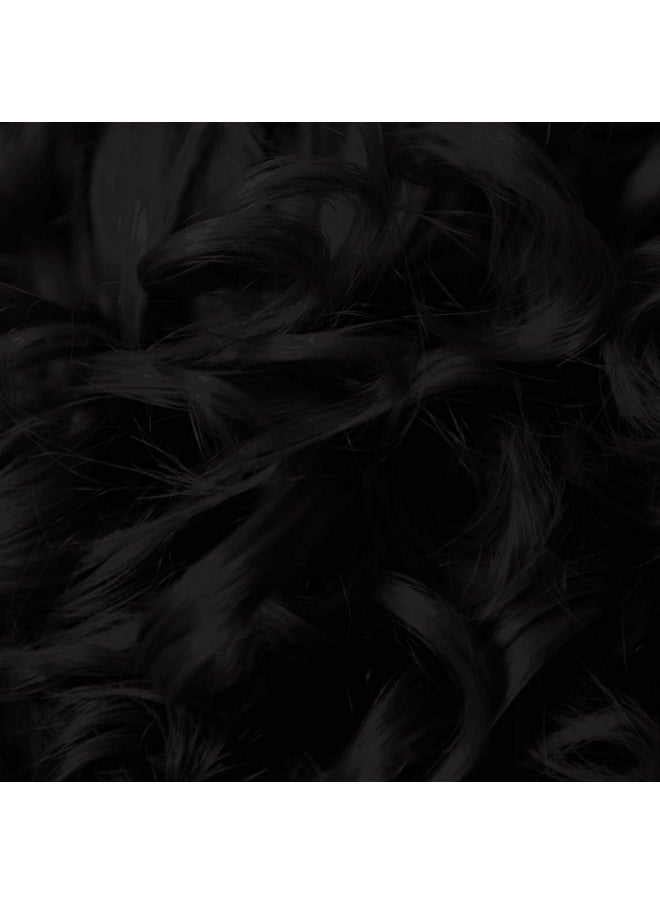 1V Jet Black Permanent Liquid Hair Color