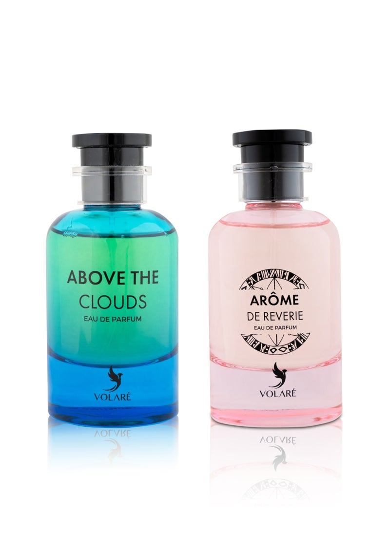 Volare Signature Fragrance Duo - Above The Clouds & Arôme De Rêverie - 2 x 100ml Eau De Parfum