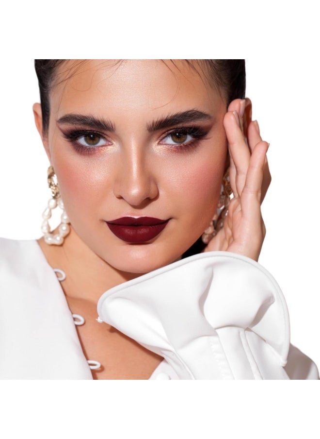 Glossip Non-Transfer Lipstick Long-Lasting 12 Hours Stay Retractable Lip caramel