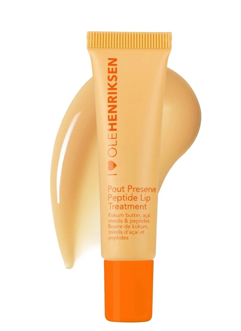 OLEHENRIKSEN Pout Preserve Hydrating Peptide Lip Treatment, Citurs Sunshine 12ml