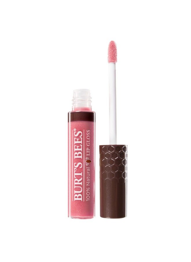 100% Natural Moisturizing Lip Gloss, Ocean Sunrise, 1 Tube With Wand Applicator