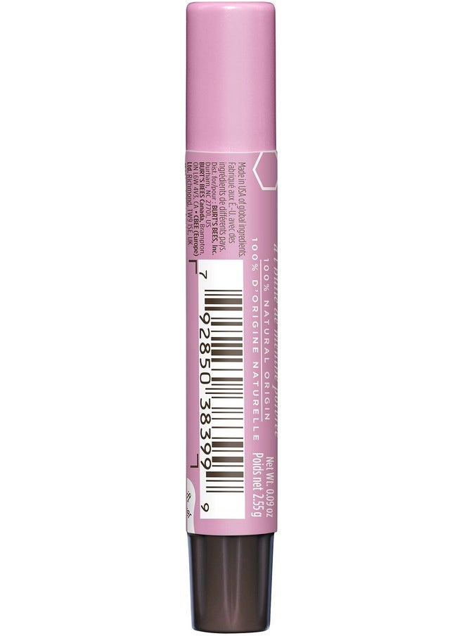 Burt's Bees 100% Natural Moisturizing Lip Shimmer, Guava, 1 Tube