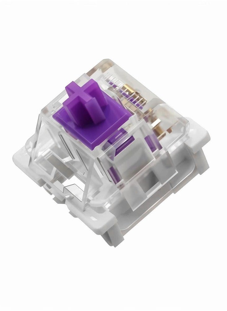 Outemu Switch Mechanical Keyboard Switch 3Pin Tactile Switch Lube Purple Gaming Keyboard Switches