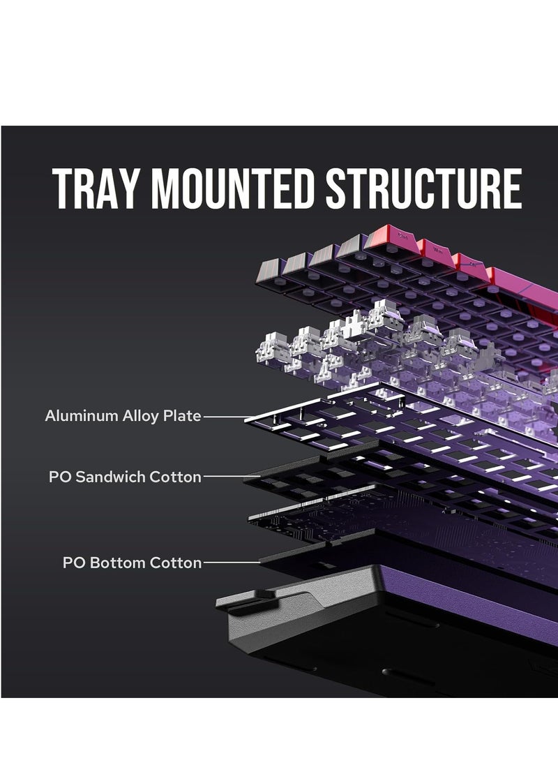 EPOMAKER AULA WIN60 HE 60% Wired Magnetic Keyboard with Adjustable Actuation, 8000 Hz Polling Rate