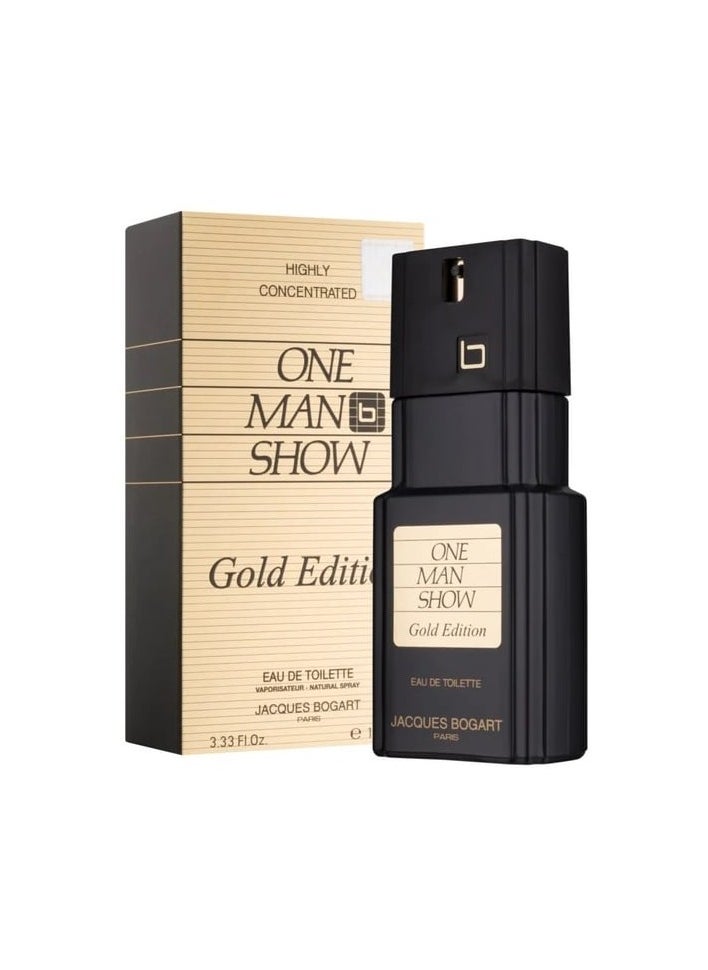 One Man Show Combo – Silver, Ruby Edition & Gold Edition – Eau de Toilette 100ml Each for Men