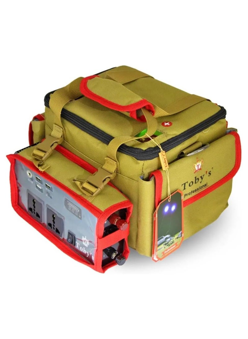 Toby's BTY 55A Battery 55000mAh Power Rechargeable Battery With 500 w Power Inverter Best For Camping