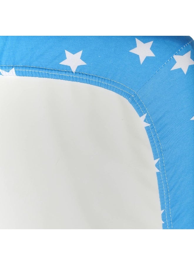 2 Pack Fitted Crib Sheets for Boys in 100% Jersey Knit Cotton –Boy’s Crib Mattress Sheets in Celestial Themes