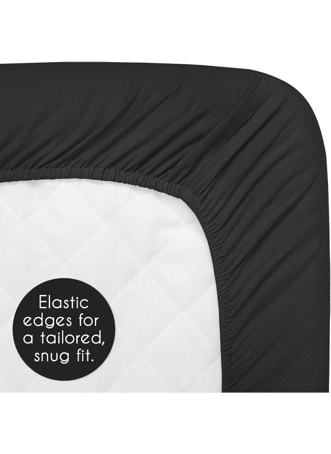 Sweet Jojo Designs Black and White Woodland Arrow Baby or Toddler Fitted Crib Sheet for Rustic Patch Collection