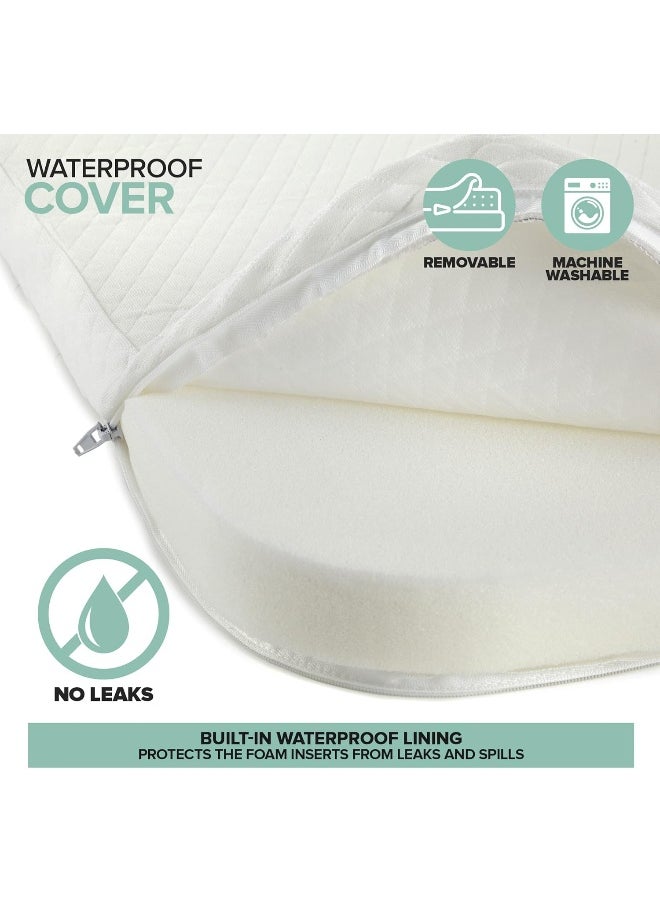 Stock Your Home Foldable Travel Pack n Play Mattress Pad with Bag