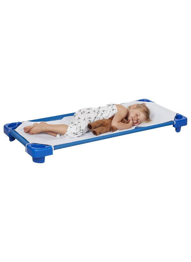 ECR4Kids Cot Sheet, Standard Size, Rest Time Accessories, White, 12-Pack