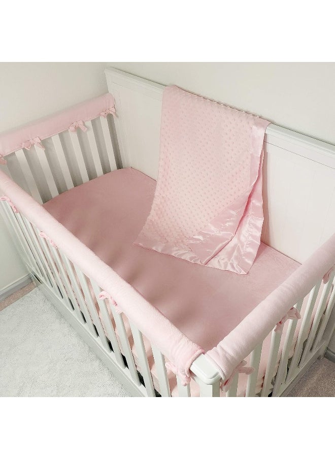 American Baby Company Heavenly Soft Chenille Fitted Crib Sheet 28