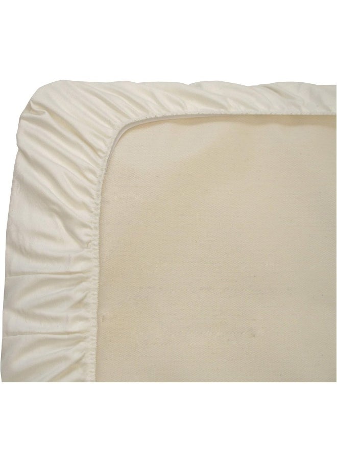 Naturepedic Waterproof Fitted Crib Pad, 28x52