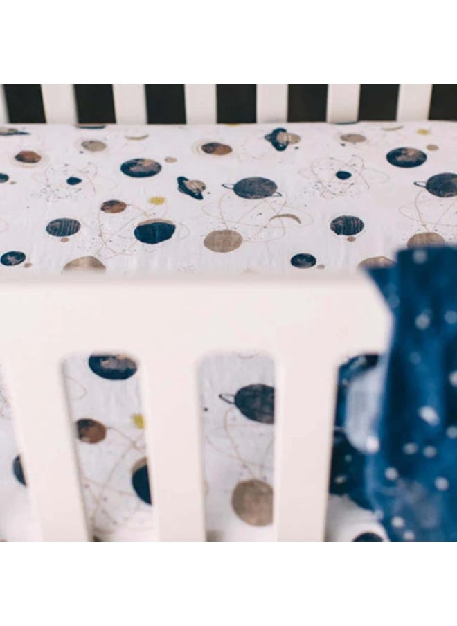 Little Unicorn Cotton Muslin Crib Sheet