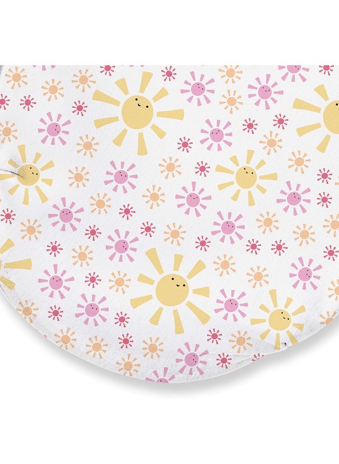 SwaddleMe Luxe Whisper Quiet Swaddle – Size Small/Medium, 0-3 Months, 2-Pack (You Are My Sunshine) Extra-Soft Newborn Swaddle Wrap With Silent Fabric Closure and Bottom Zipper for Diaper Changes
