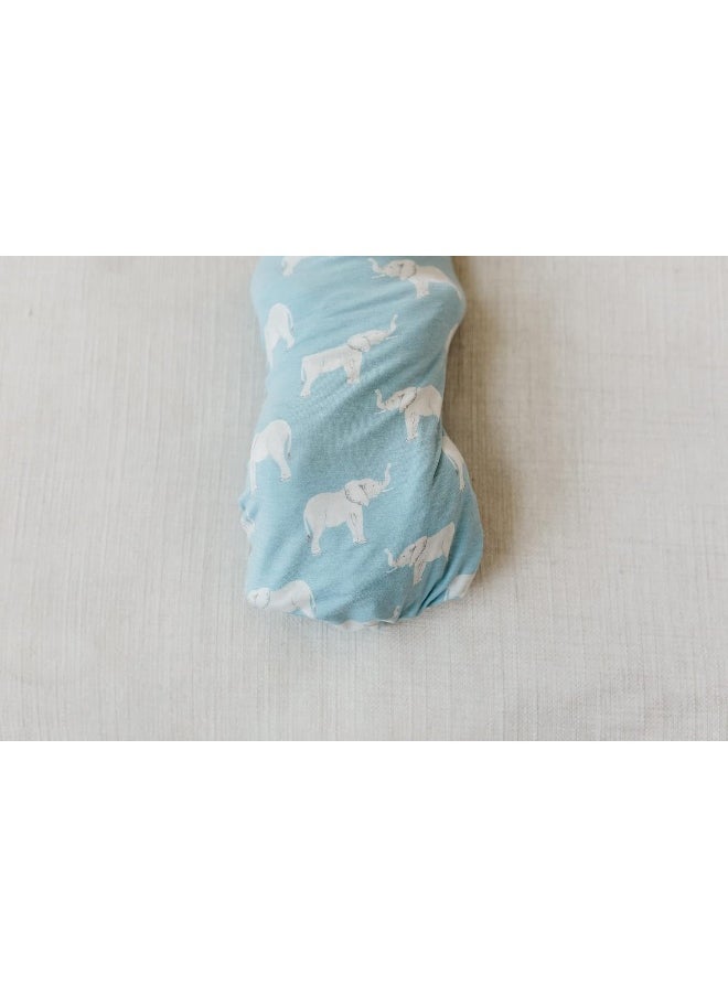 Copper Pearl Large Premium Knit Baby Swaddle Receiving Blanket Peanut