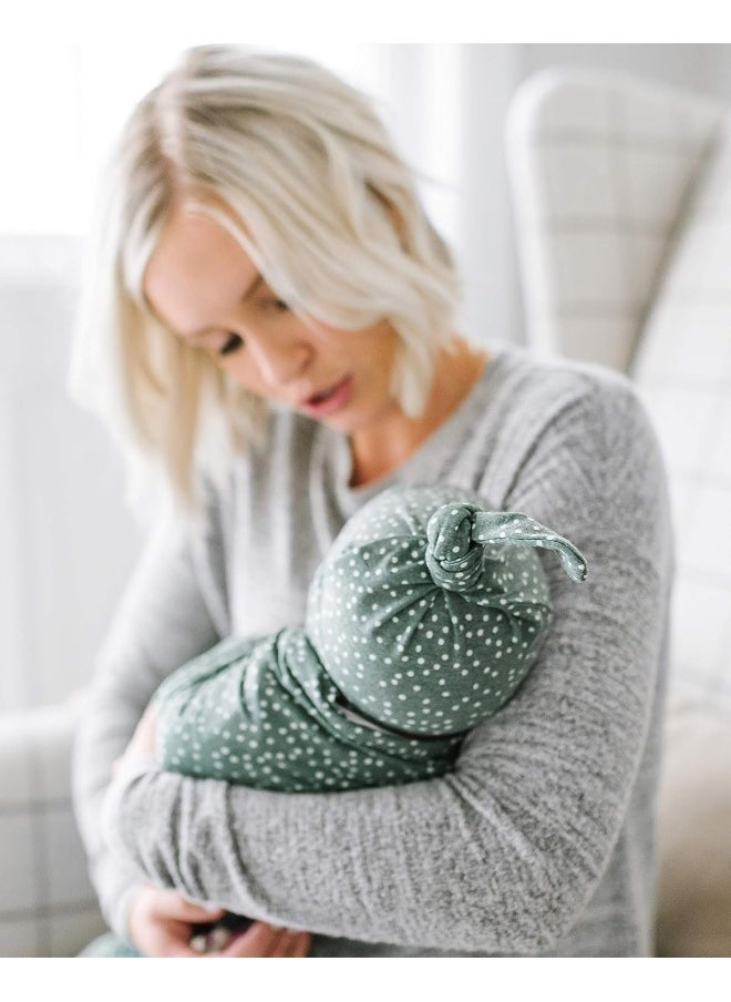 Copper Pearl Baby Swaddle Blanket - Wearable Premium Knit Baby Blanket, Large Soft Stretchy Receiving Blankets for Baby Boy and Girl, Swaddles for Newborn, Infant, and Toddler