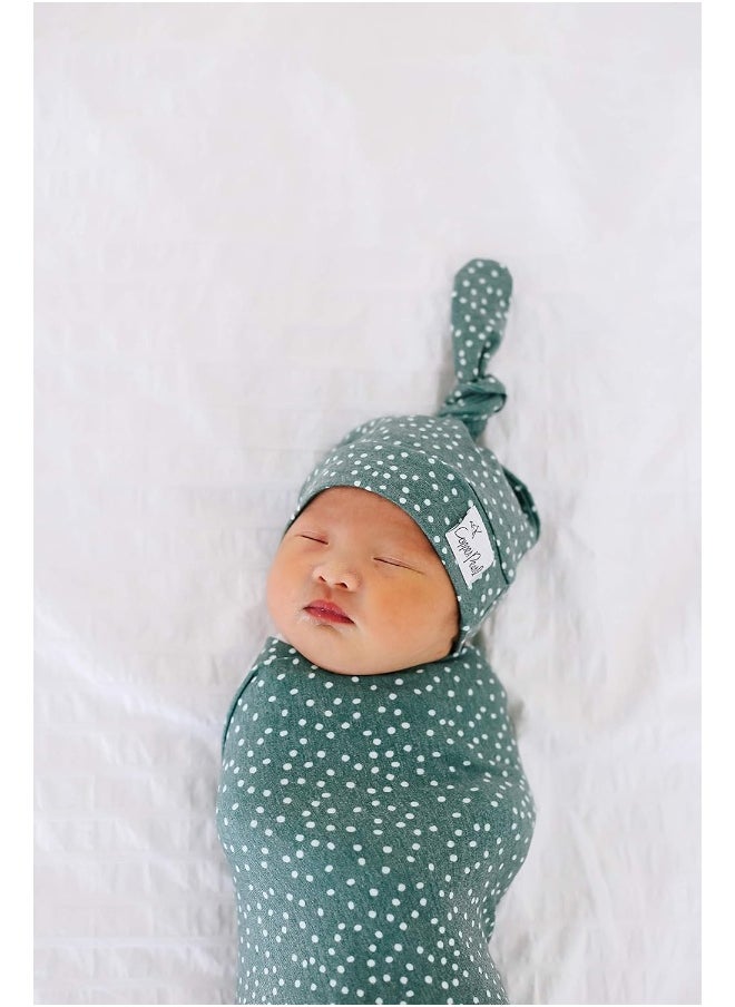 Copper Pearl Baby Swaddle Blanket - Wearable Premium Knit Baby Blanket, Large Soft Stretchy Receiving Blankets for Baby Boy and Girl, Swaddles for Newborn, Infant, and Toddler