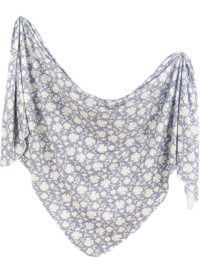 Copper Pearl Large Premium Knit Baby Swaddle Receiving Blanket Lacie