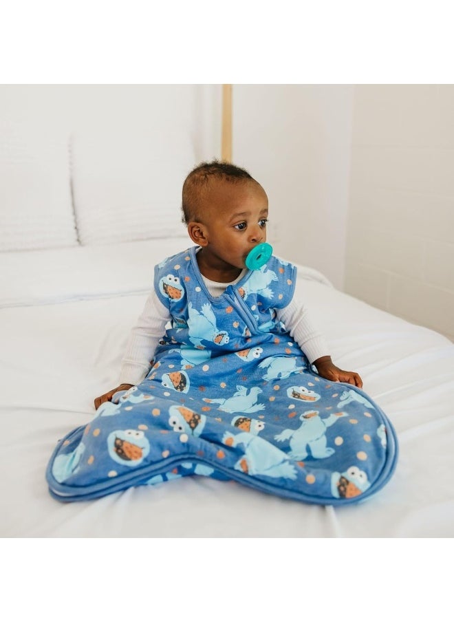 Copper Pearl Premium 3-Layer Knit Sleep Bag 'Cookie Monster'
