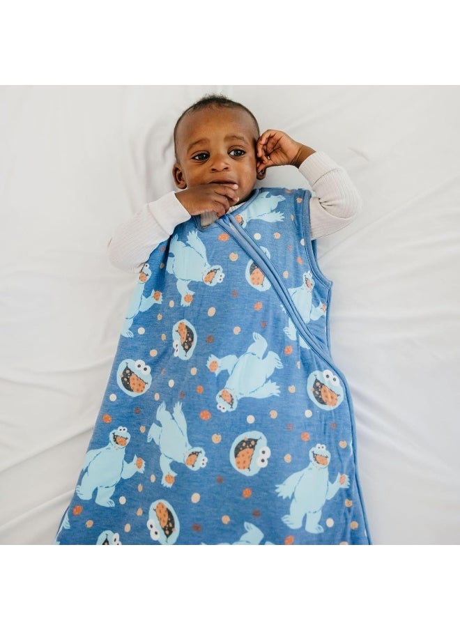 Copper Pearl Premium 3-Layer Knit Sleep Bag 'Cookie Monster'