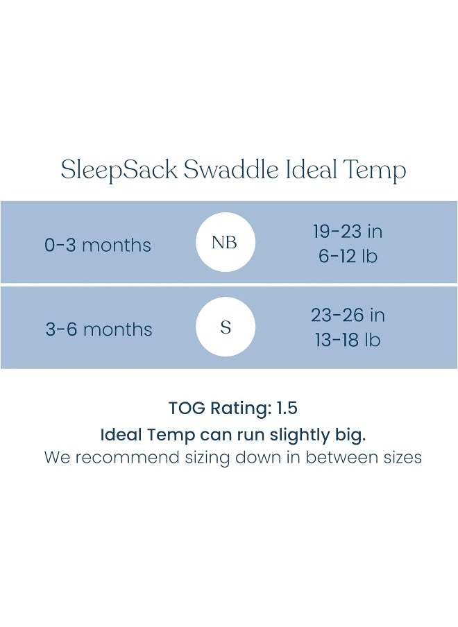 HALO Sleepsack Swaddle Ideal Temp