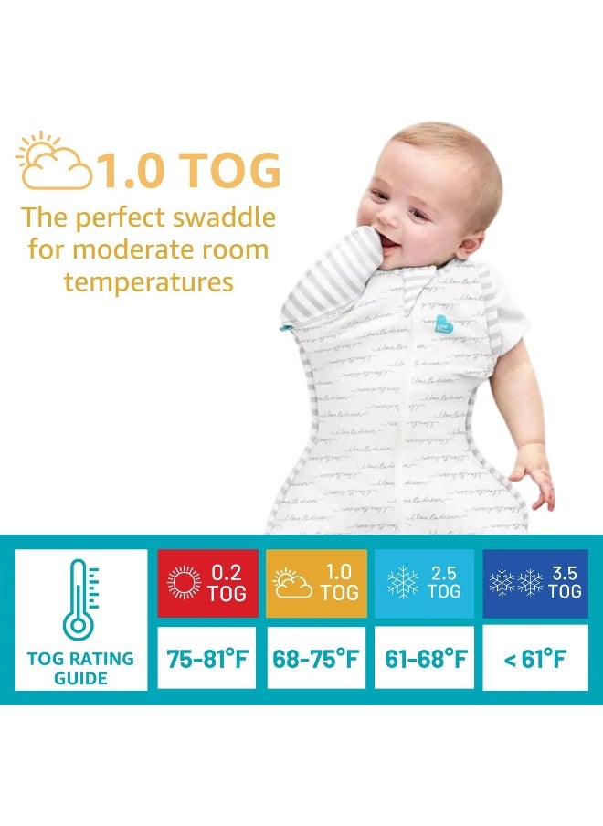 Love to Dream, Swaddle Up Original, Hip Dysplasia, Dreamer White, Small