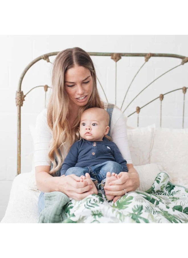 Little Unicorn Cotton Muslin Single Swaddle