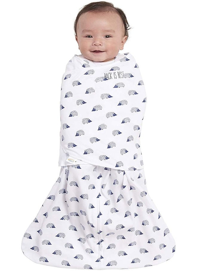HALO 100% Cotton Sleepsack Swaddle, 3-Way Adjustable Wearable Blanket, TOG 1.5