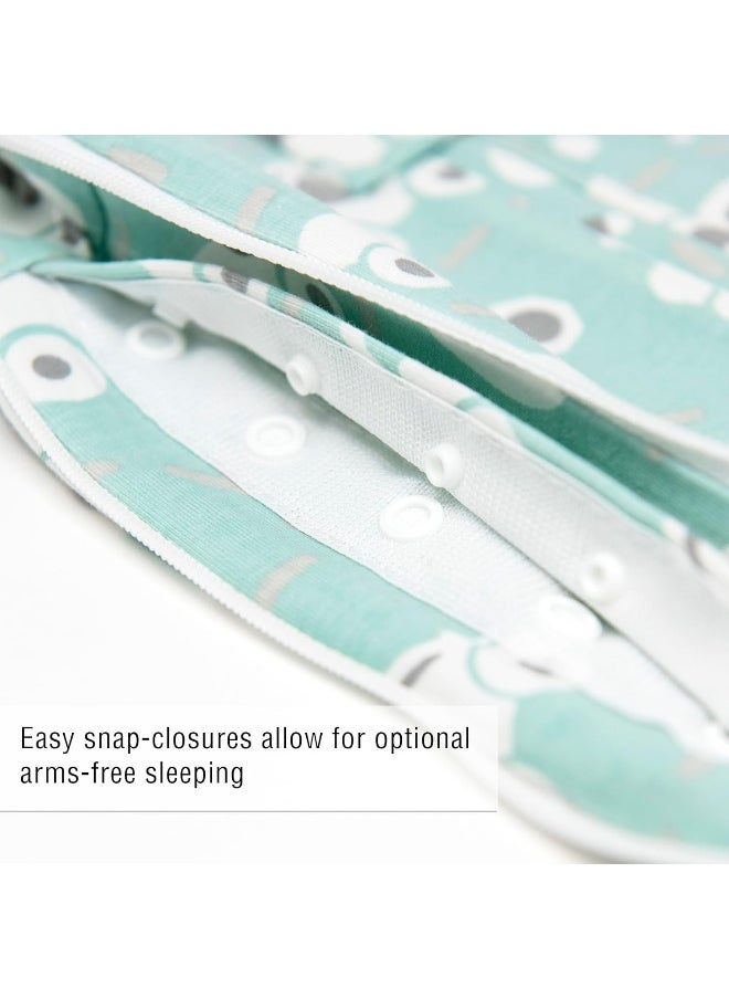 Woombie Grow with Me Baby Swaddle, Convertible Swaddle Fits 0-9 Months, Expands to Wearable Blanket for up to 18 Months, Buzzy Cars