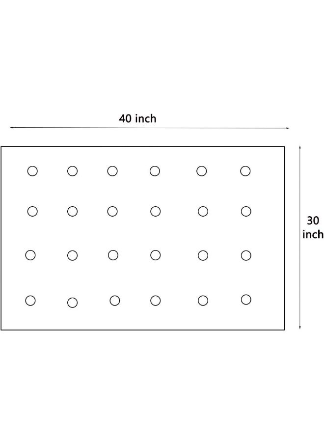 (Gray) - Pro Goleem Baby Minky Dot Blanket with Satin Backing for Girls and Boys (Grey, 30'' x 40'')