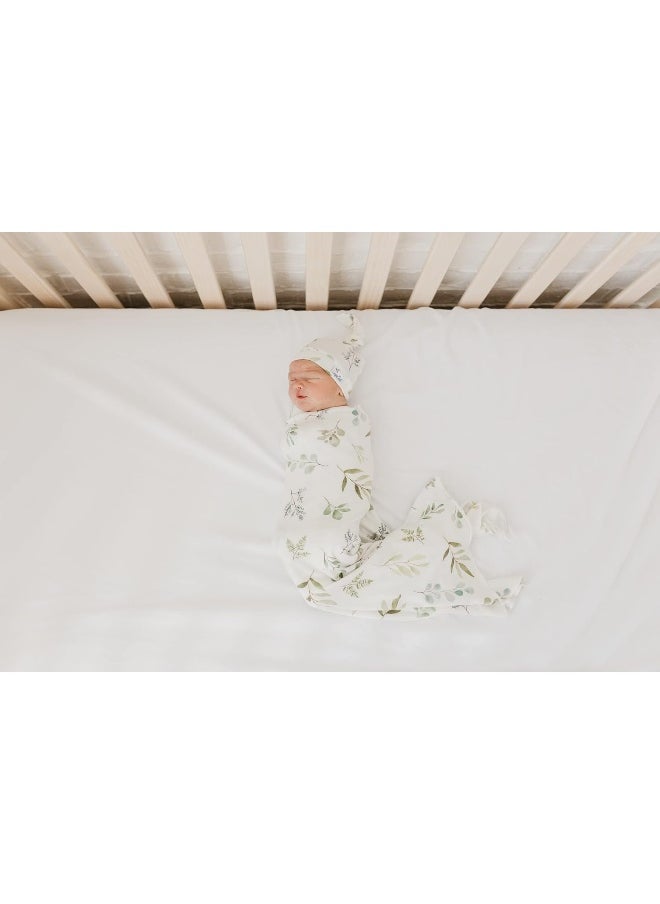 Copper Pearl Large Premium Knit Baby Swaddle Receiving Blanket Haven