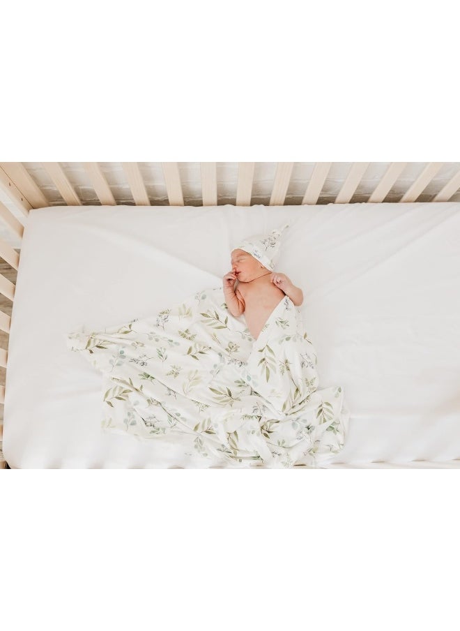 Copper Pearl Large Premium Knit Baby Swaddle Receiving Blanket Haven