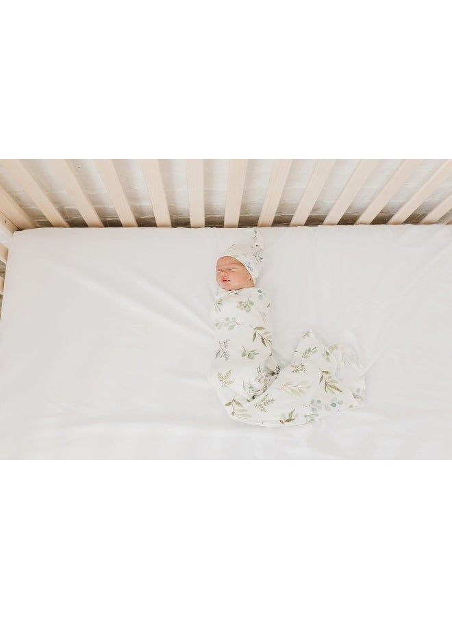 Copper Pearl Large Premium Knit Baby Swaddle Receiving Blanket Haven