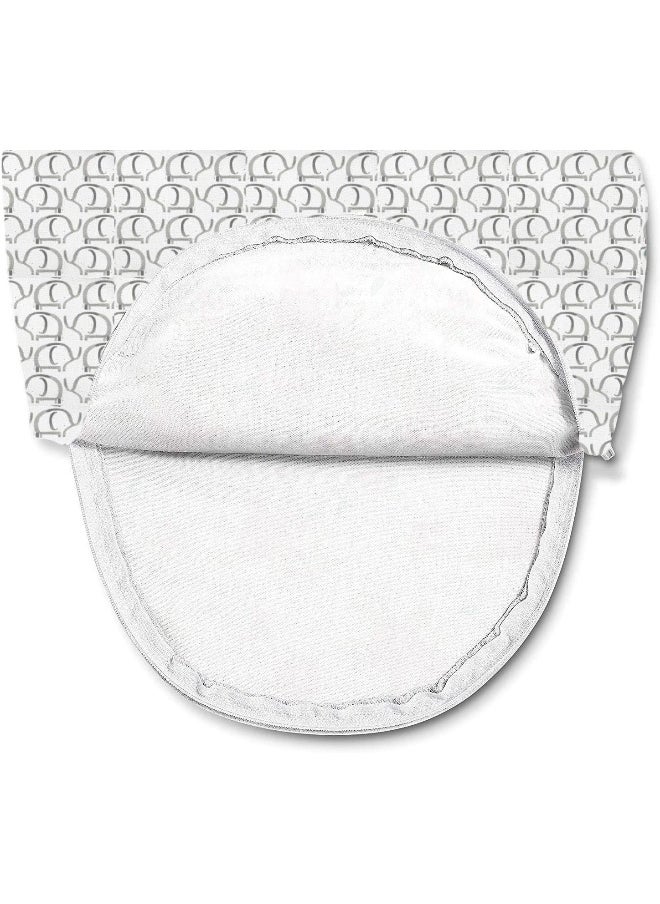 SwaddleMe Luxe Easy Change Swaddle, Ellie Elephant/Triangle Grey, Small/Medium (0-3 Months)