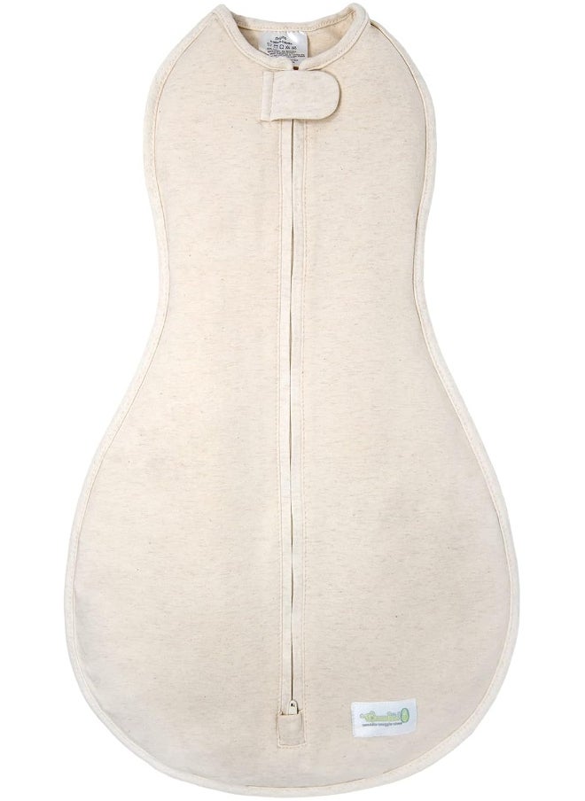 Woombie Original Baby Swaddling Blanket - Soothing, Cotton Baby Swaddle - Wearable Baby Blanket, Freebird, 14-19 lbs