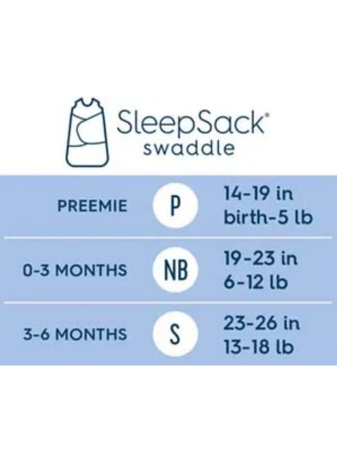 HALO Micro-Fleece Sleepsack Swaddle, 3-Way Adjustable Wearable Blanket, TOG 3.0, Soft Pink, Small, 3-6 Months