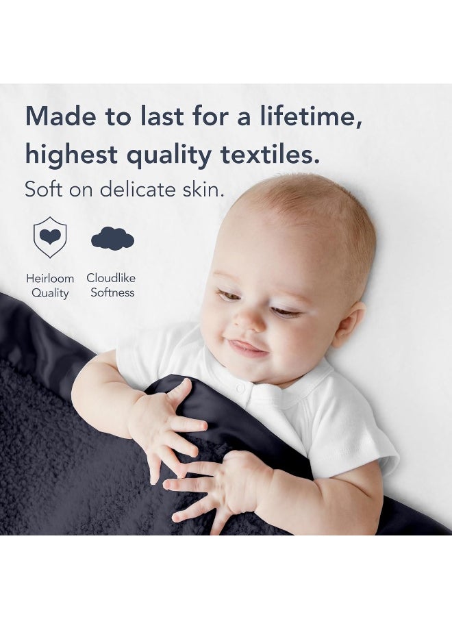 Little Giraffe Baby Blanket - Chenille Soft Blanket with Satin Trim - Baby Stroller Blanket - Newborn Baby Essentials & Gifts - 29