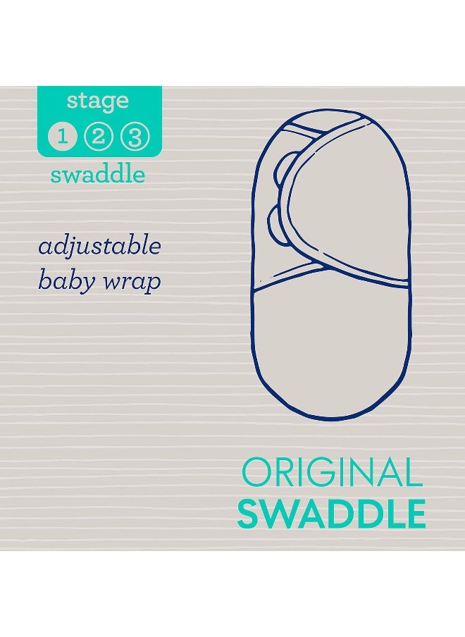 SwaddleMe Original Swaddle 5-PK, Grays for Days, Small