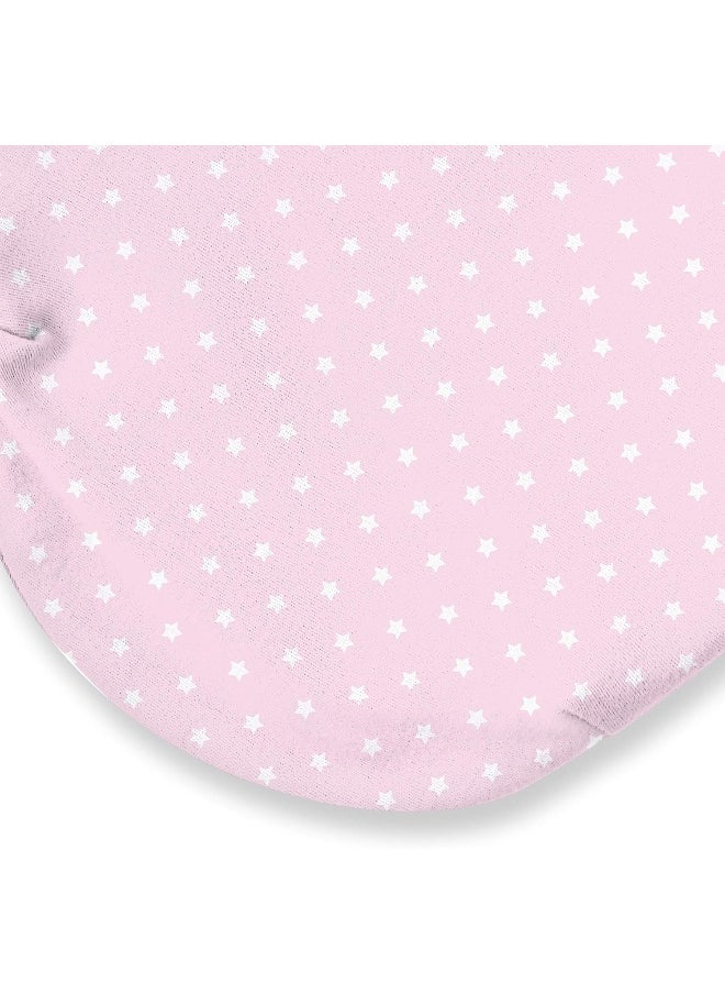 SwaddleMe Original Swaddle – Size Small, 0-3 Months, 2-Pack (Pink Polka Whale)