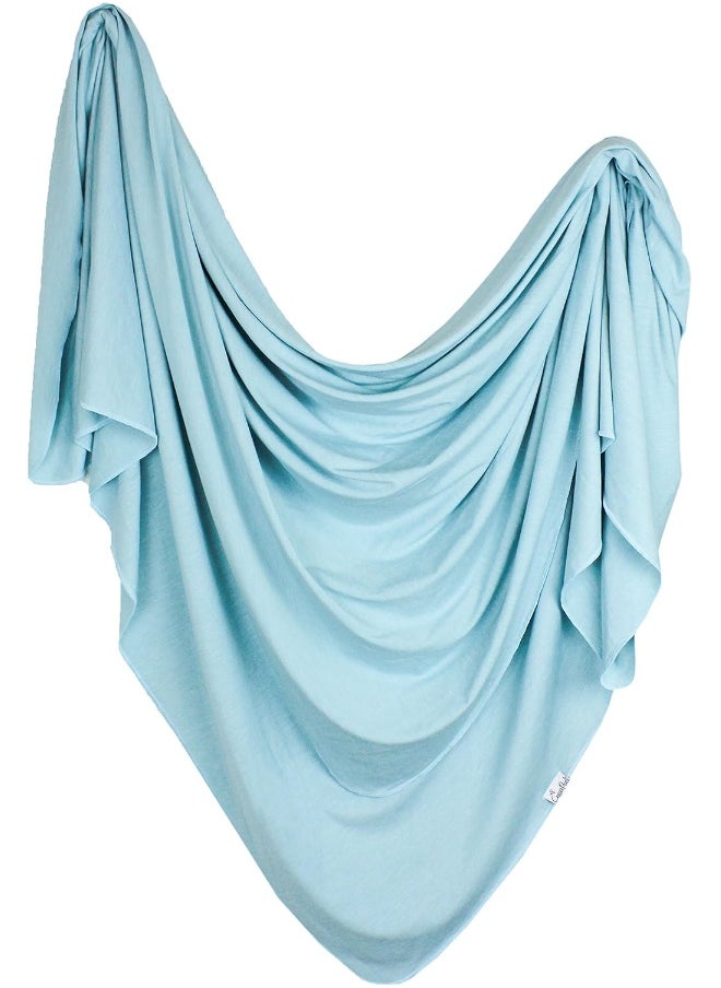 Copper Pearl Large Premium Knit Baby Swaddle Receiving Blanket 'Sonny'