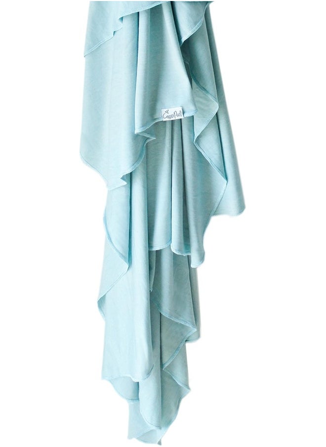 Copper Pearl Large Premium Knit Baby Swaddle Receiving Blanket 'Sonny'