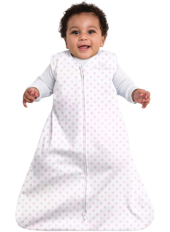 HALO 100% Cotton Sleepsack Swaddle, 3-Way Adjustable Wearable Blanket, TOG 1.5