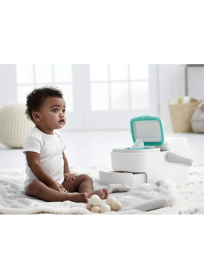 OXO TOT DIAPER CADDY - GRAY