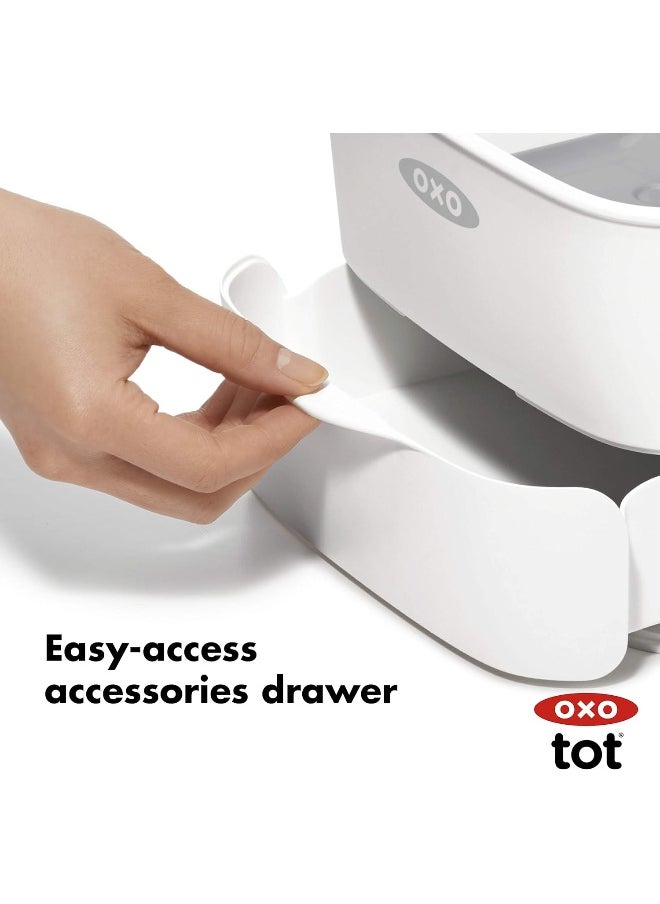 OXO TOT DIAPER CADDY - GRAY