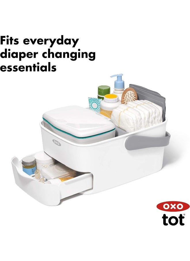 OXO TOT DIAPER CADDY - GRAY