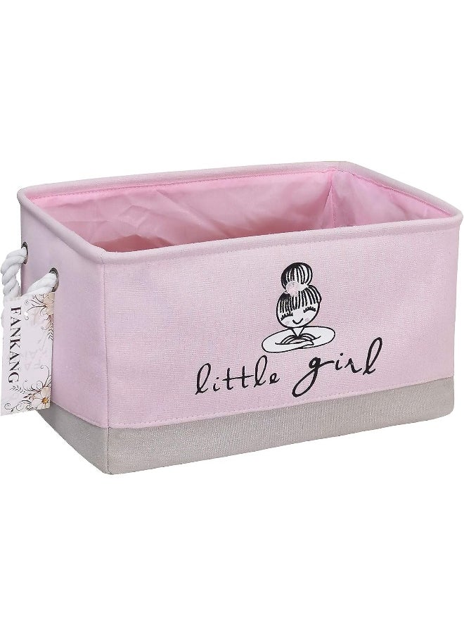 FANKANG Rectangular Fabric Storage Bin Toy Box Laundry Basket Nursery Storage