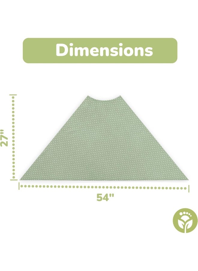 WeeSprout Nursing Cover for Breastfeeding, Soft & Breathable Nursing Poncho, Neck Insert for Hands-Free View, Machine Washable & Dryer Safe Feeding Cover Up