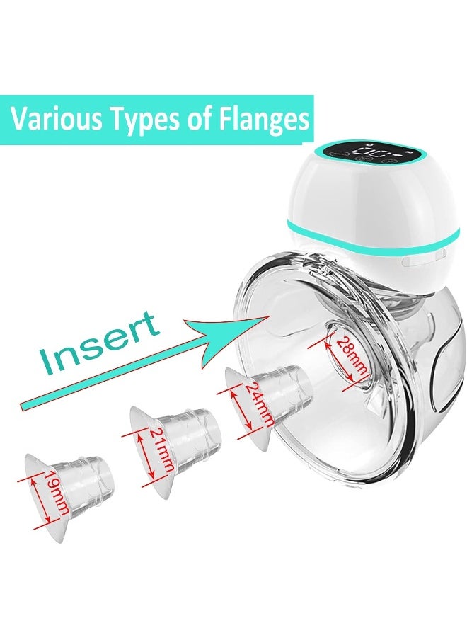 Aidmom Double Hands Free Breast Pump Electric Wearable Breast Pump Portable