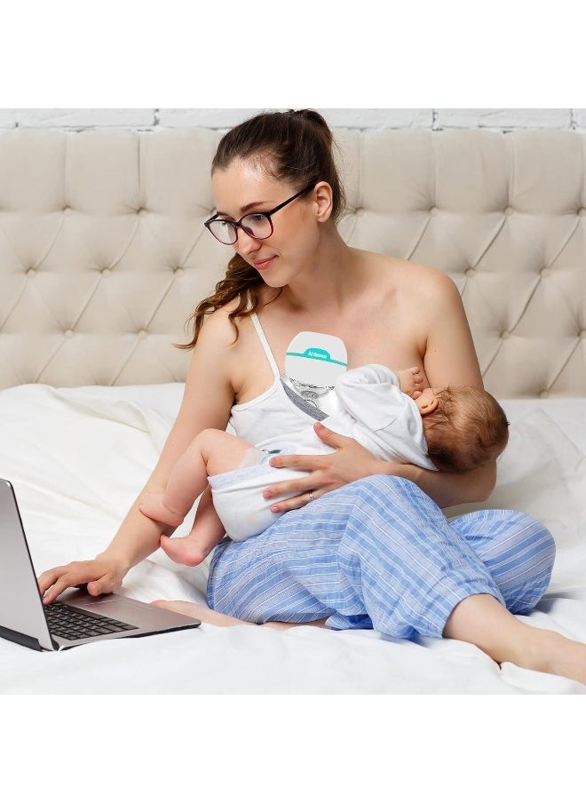 Aidmom Double Hands Free Breast Pump Electric Wearable Breast Pump Portable