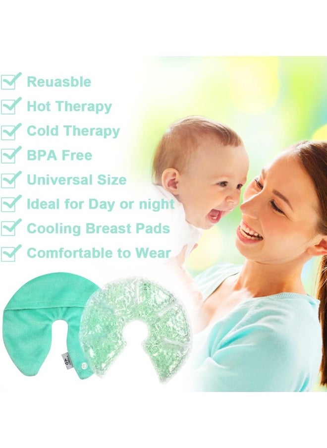 CONBELLA Hot Cold Gel Bead Breast Therapy Pack